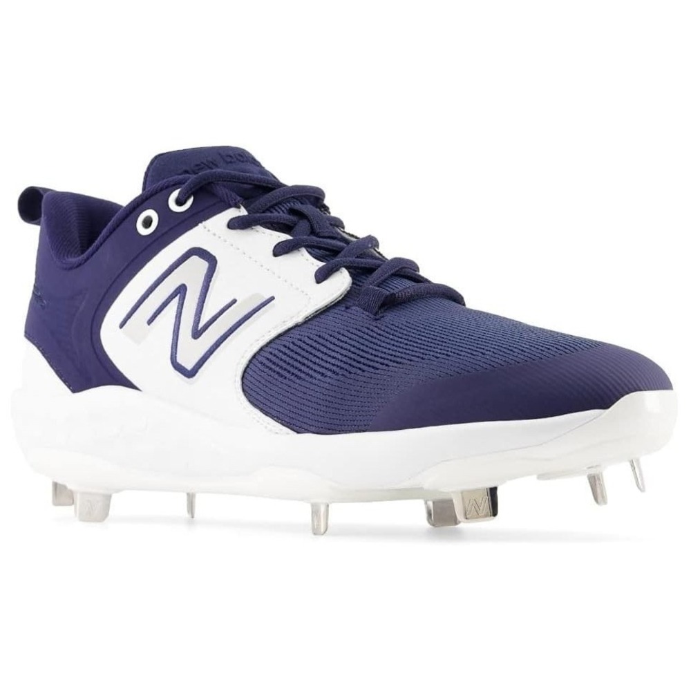 New Balance 3000 Style L3000TN6 Mens 5" Navy White Low Metal NIB Baseball Cleats